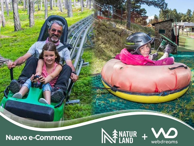 Nuevo sistema de ventas para el centro de actividades Outdoor y Parque de Aventura Naturland