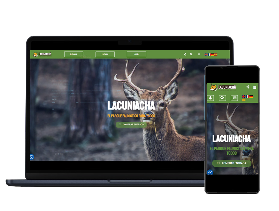 Nuevo portal corporativo de Lacuniacha
